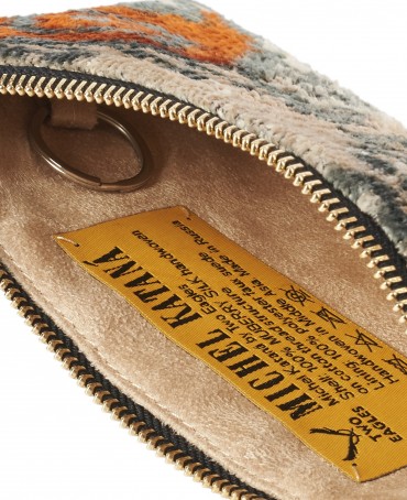 Шелковая (Бахмаль) ключница Grand (L) OCULI TERAE! (Глаза земли!) Key_OCULI TERAE!/L